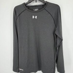 Under Armour HeatGear Compression Shirt Mens 2XL Long Sleeve Athletic Top